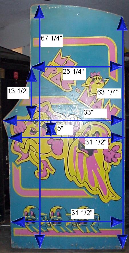 Wouter S Page Arcade Cabinet Dimensions