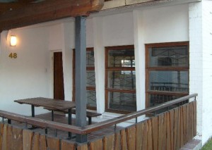 Porch, through kitchen