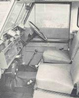 Series IIA cab interior