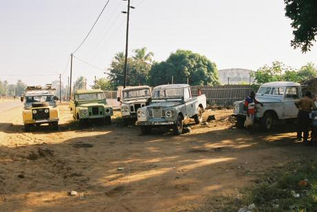 Land Rovers!