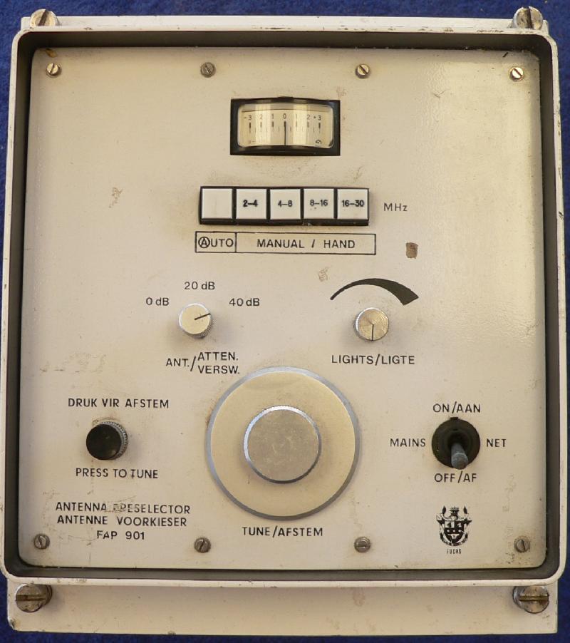 FAP-901 Front Panel