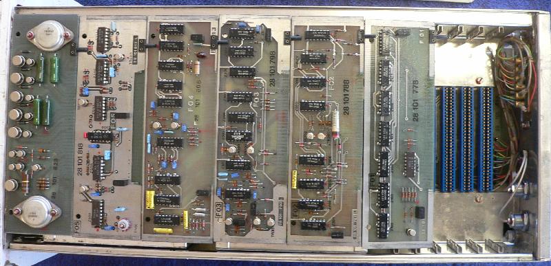 PCBs removed from slots