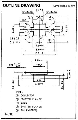 Correct 2SC1946A pinout